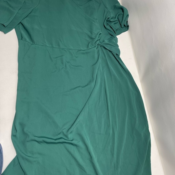 Asos womens plus size curve wrap midi dress size 22 - Picture 5 of 11